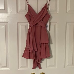 Pink/mauve large woman’s romper